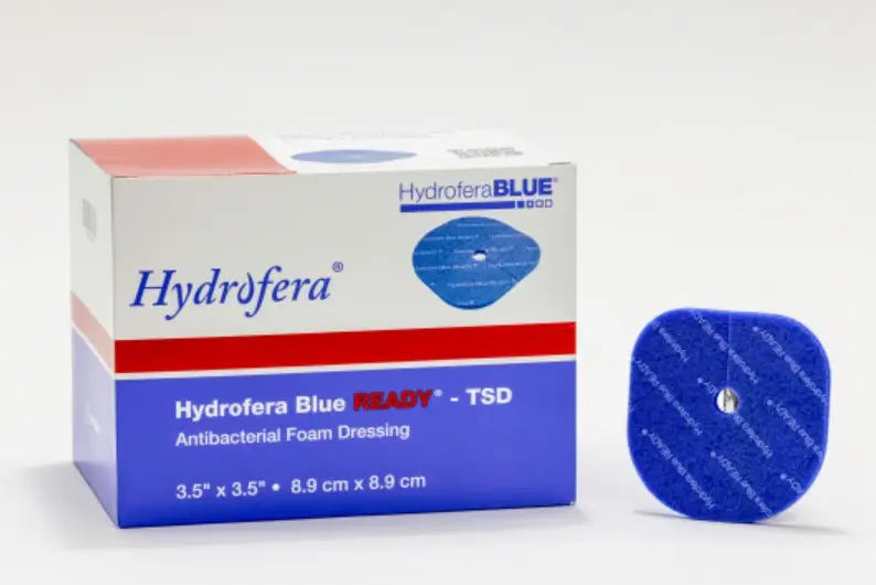 BSN Jobst Hydrofera Blue Ready Tube Site Dressing 3.5" x 3.5"
