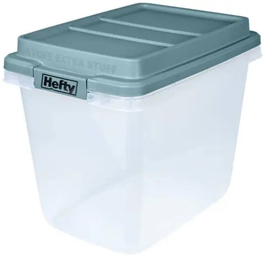 HMS Mfg Co. Hi-Rise Storage Containers with Locking Latches