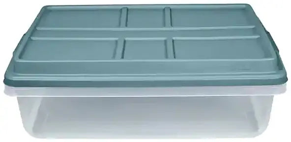 HMS Mfg Co. Hi-Rise Storage Containers with Locking Latches