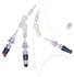 ICU Medical Smallbore Extension Set with MicroClave Connector - 7" or 12" Length