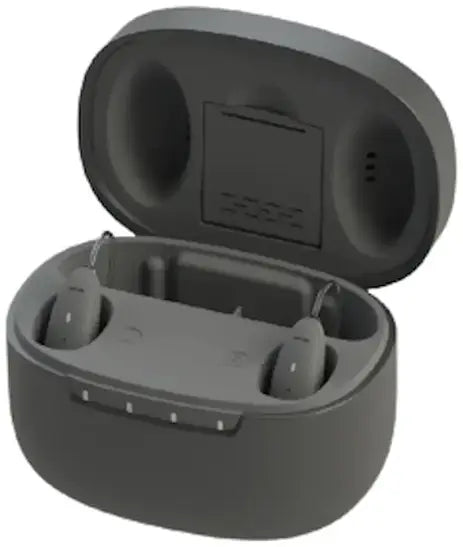 iHEAR Xplore OTC Hearing Aids Set with Rechargeable Charging Case