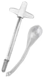 InHealth Tech Prosthesis Cleaning Brush - 16-20 French (Small or Medium)