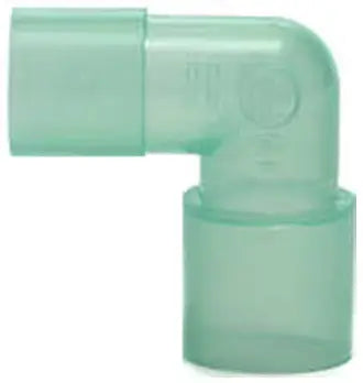 Intersurgical Fixed Elbow, 22mm ID, 22mm OD Base