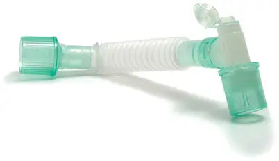 Intersurgical Superset with Double Swivel Elbow and Port, 22mm O.D./15mm I.D.
