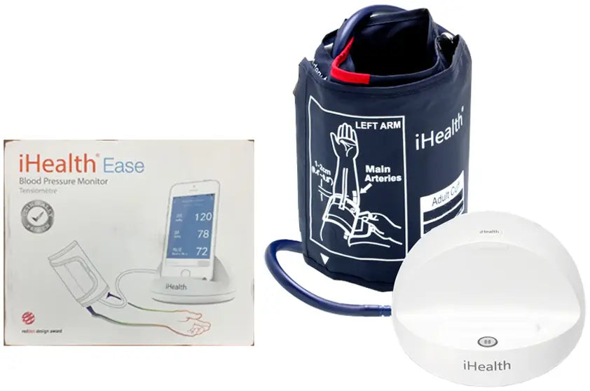 iHealth Ease Blood Pressure Monitor with X-Large Cuff