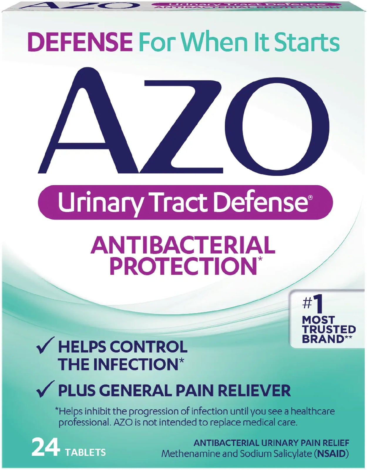AZO Urinary Tract Defense Tablets, 24 Count