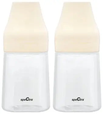 Spectra Wide Neck Baby Bottles - 160ml (2-Pack)