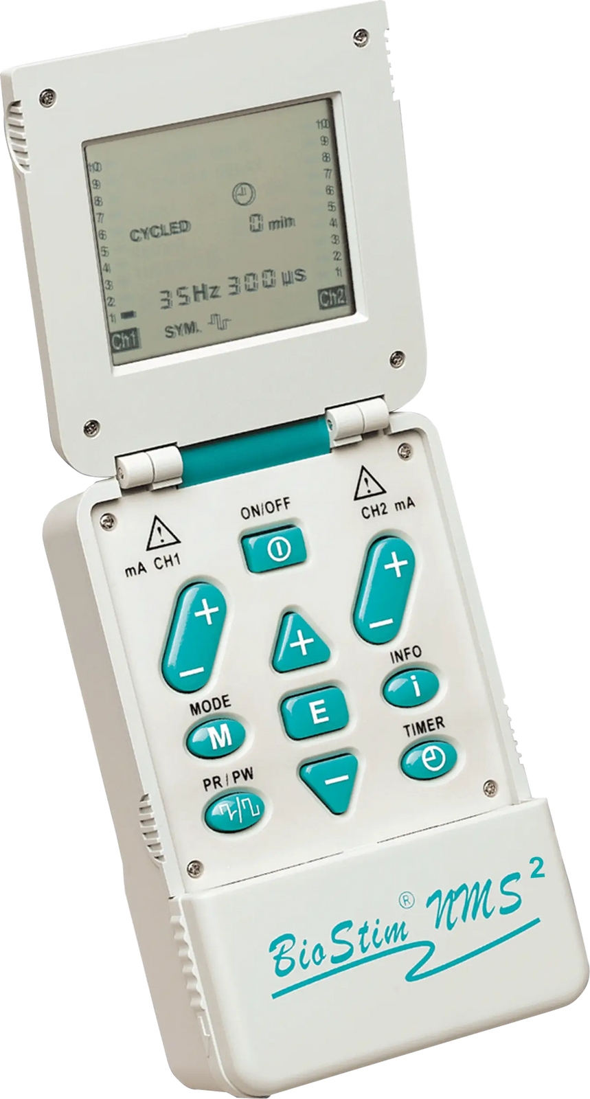 Biomedical Life Systems BioStim Registered Digital NMS2 Dual Channel TENS Unit