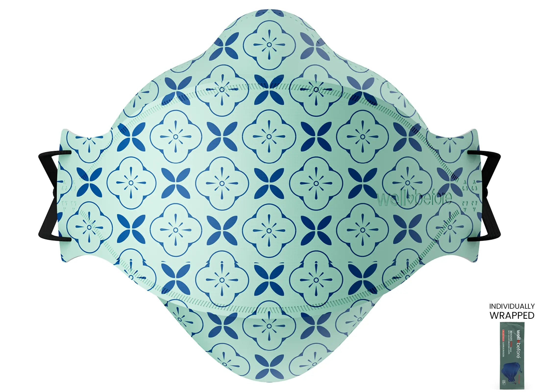 KN95 3D Pro Face Mask | Premium 3D Fit, Anti-fogging, Adjustable Ear Loops