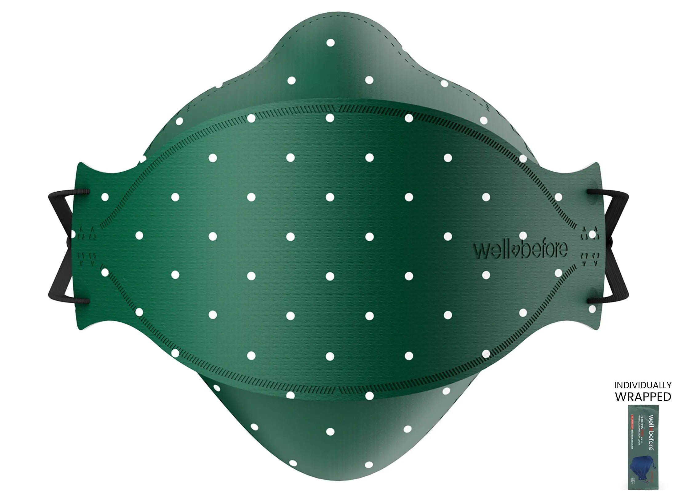 KN95 3D Pro Face Mask | Premium 3D Fit, Anti-fogging, Adjustable Ear Loops