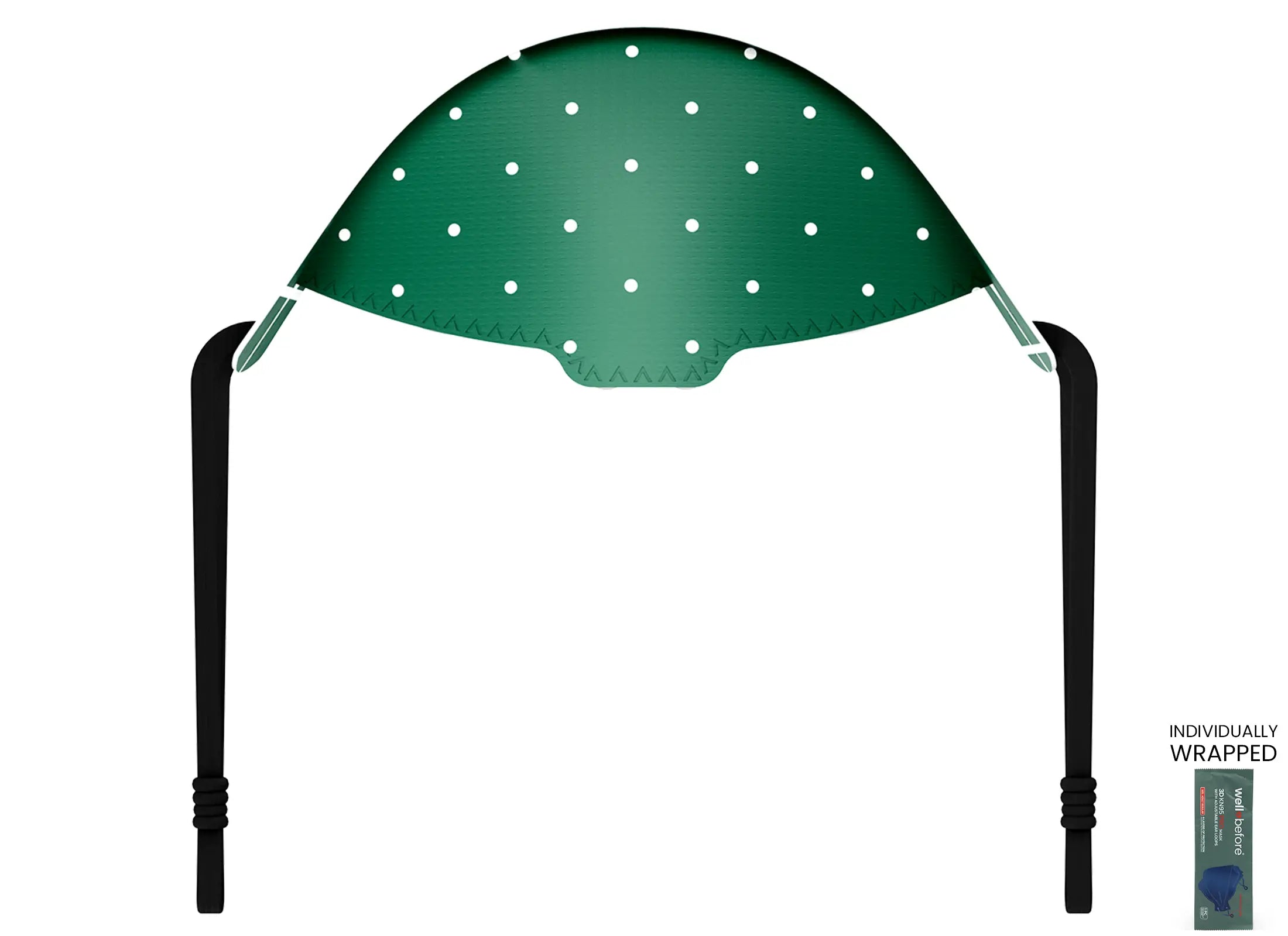 KN95 3D Pro Face Mask | Premium 3D Fit, Anti-fogging, Adjustable Ear Loops