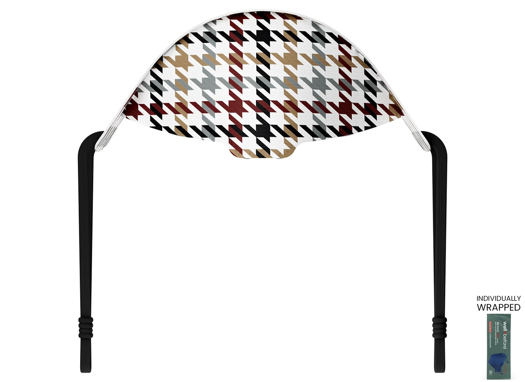 KN95 3D Pro Face Mask | Premium 3D Fit, Anti-fogging, Adjustable Ear Loops