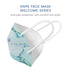 KN95 Mask Welcome Series Face Mask - 50pcs/box