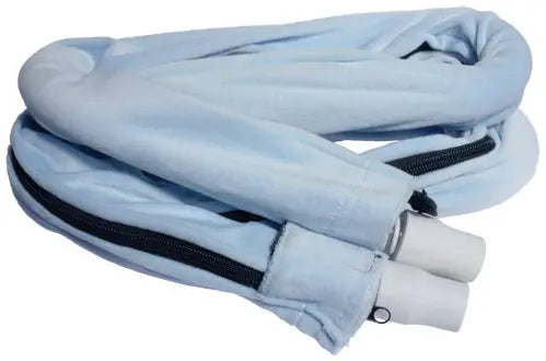 Sunset Healthcare Solutions Comfort CPAP Tubing Cover with Zipper, Light Blue