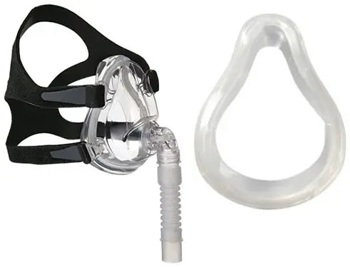 Sunset Deluxe Full Face CPAP Mask with Headgear and Replaceable Cushion