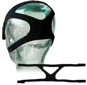 Sunset Healthcare Solutions CPAP Universal 4-Point Headgear with Straps, Unisize Black