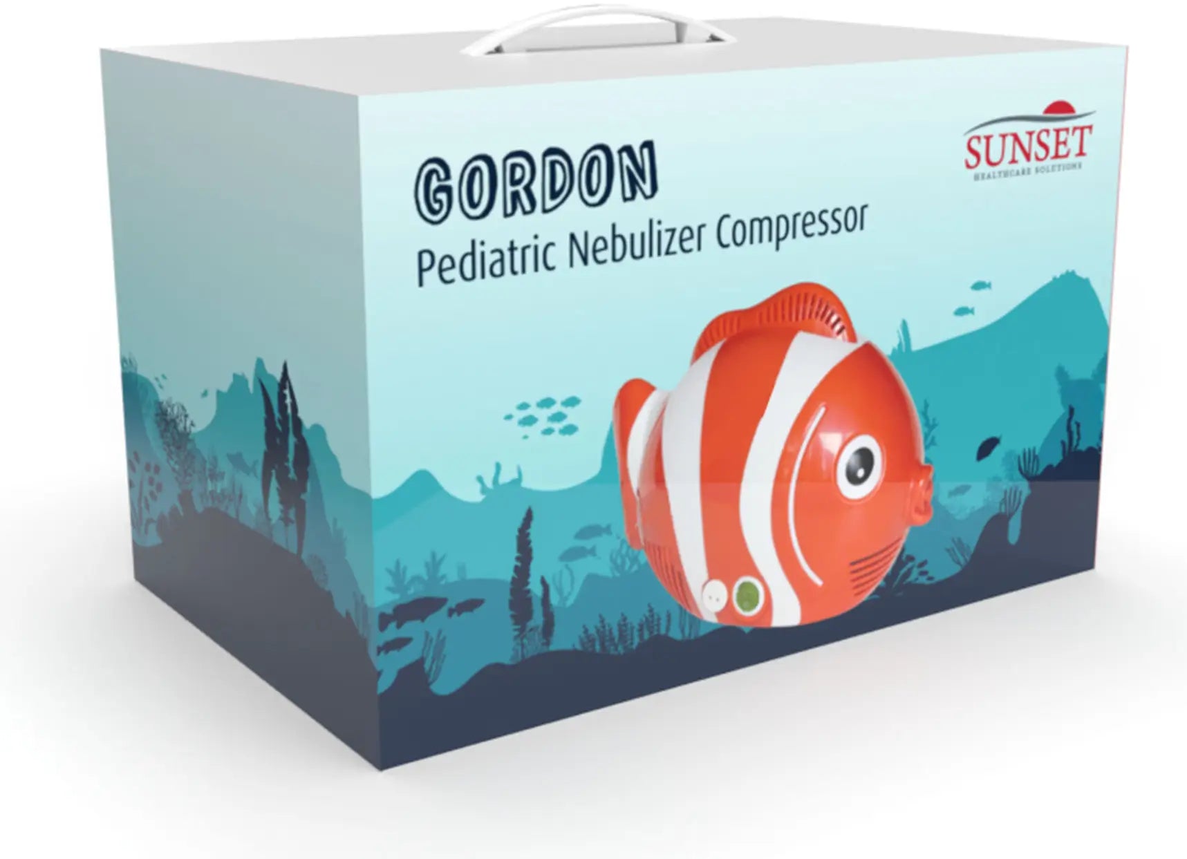 Sunset Healthcare Pediatric Fish Compressor Nebulizer