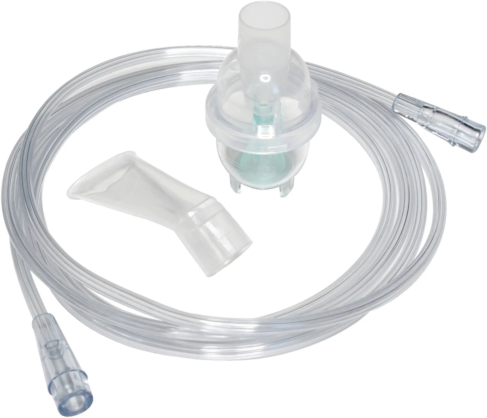 Sunset Healthcare Solutions Disposable Nebulizer Kit with Angled Mouthpiece or T-Piece