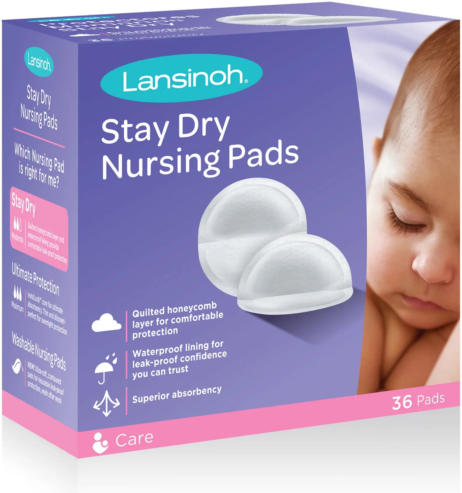 Lansinoh Disposable Nursing Pads, Soft