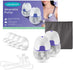 Lansinoh Wearable Breast Pump with Multiple Flange Sizes