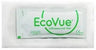 EcoVue sterile ultrasound gel, single-use 20 gram SafeWrap packet, white and green foil packet with a CE mark