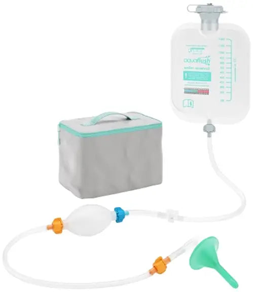 HR Pharmaceuticals Water Bag with Pump Transanal Irrigation System