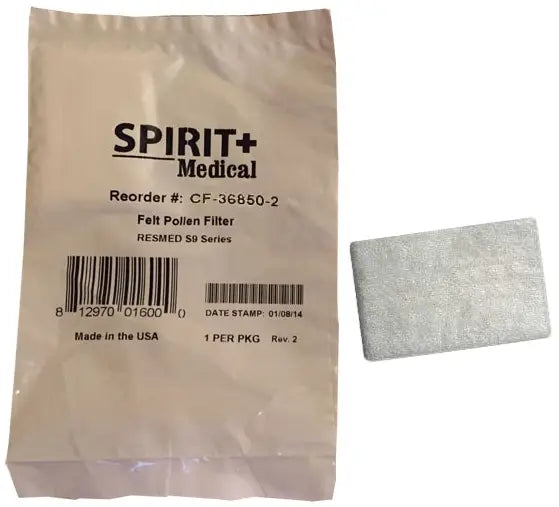 Spirit Medical S9 CPAP Filters - Disposable Filter Set