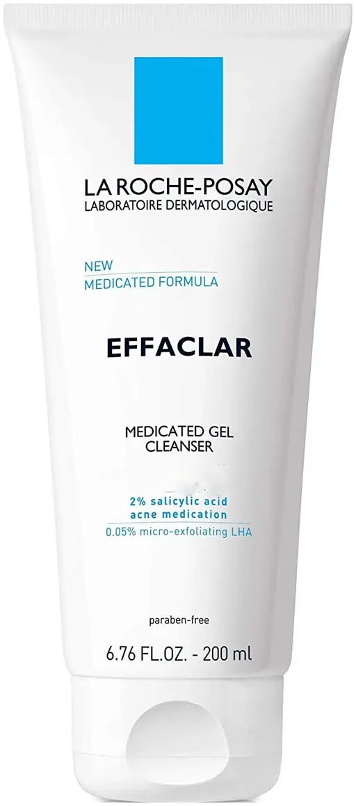 La Roche-Posay Effaclar Medicated Gel Acne Face Wash 6.76 oz