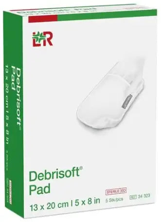 Debrisoft Pad for Wound Cleansing and Debridement