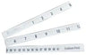 Graham-Field Tape Measure Paper, 36" English & Metric