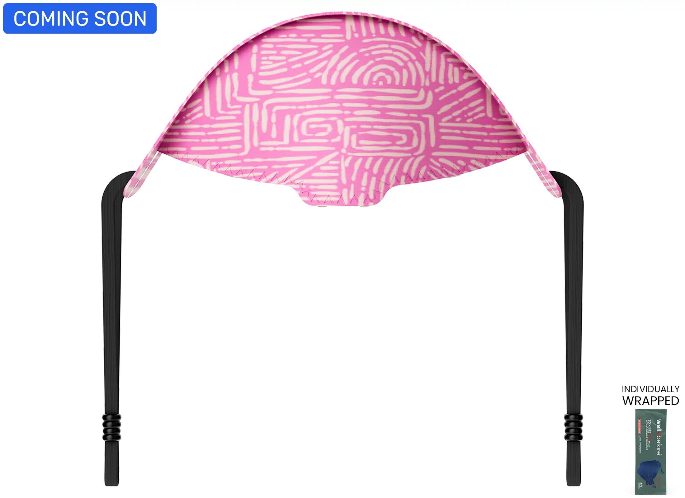 KN95 3D Pro Face Mask | Premium 3D Fit, Anti-fogging, Adjustable Ear Loops