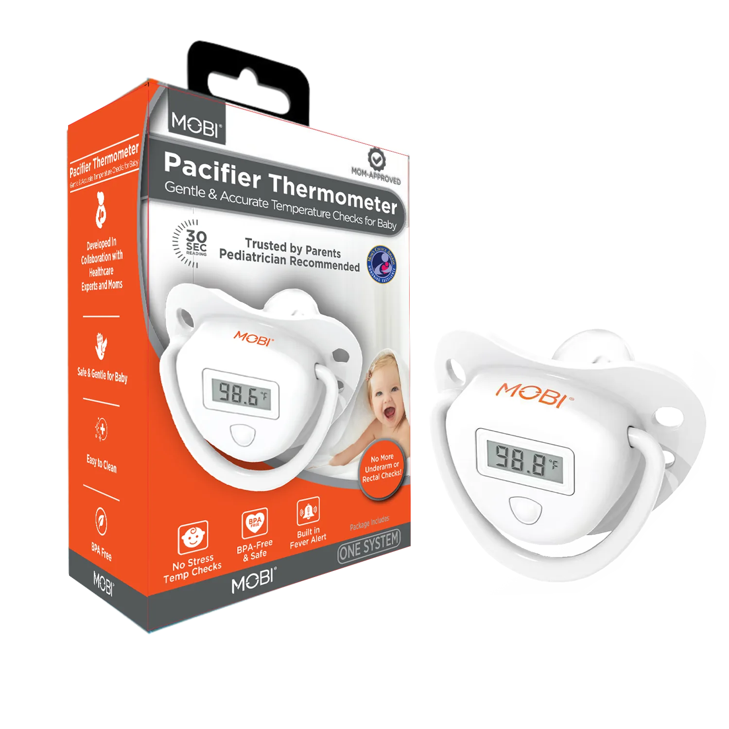 MOBI Pacifier Thermometer for Baby