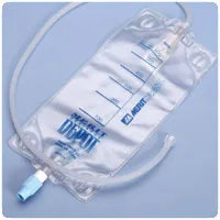 Merit Medical Drainage Depot Clear 600 mL Bag with Twist Drain Valve