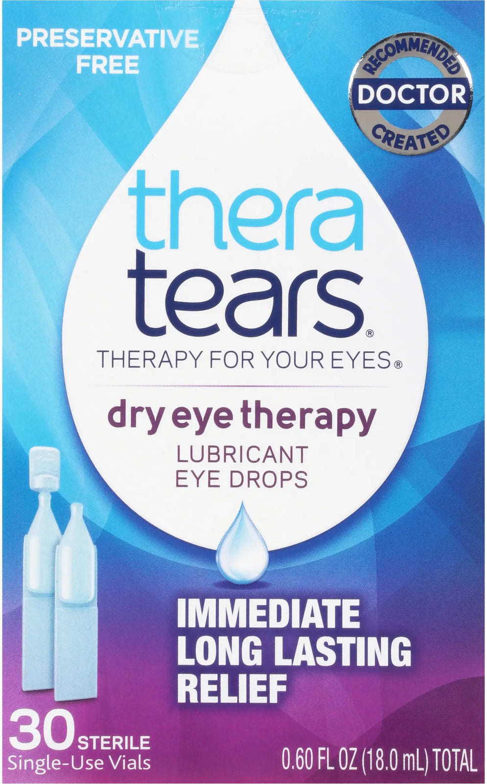 Theratears Dry Eye Therapy Lubricant Eye Drops