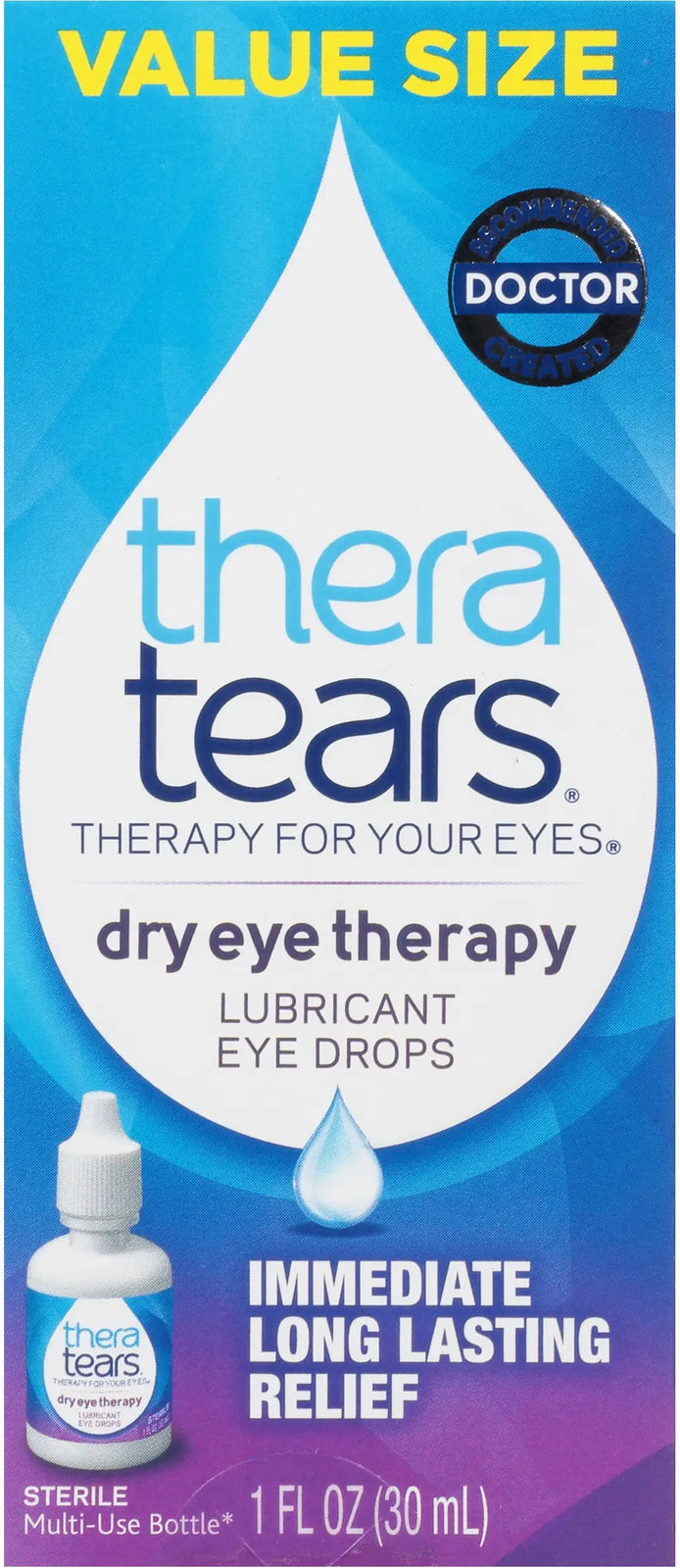 Theratears Dry Eye Therapy Lubricant Eye Drops