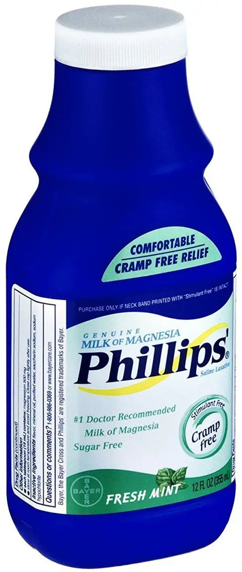 Bayer Fresh Mint Milk of Magnesia Liquid 12 oz