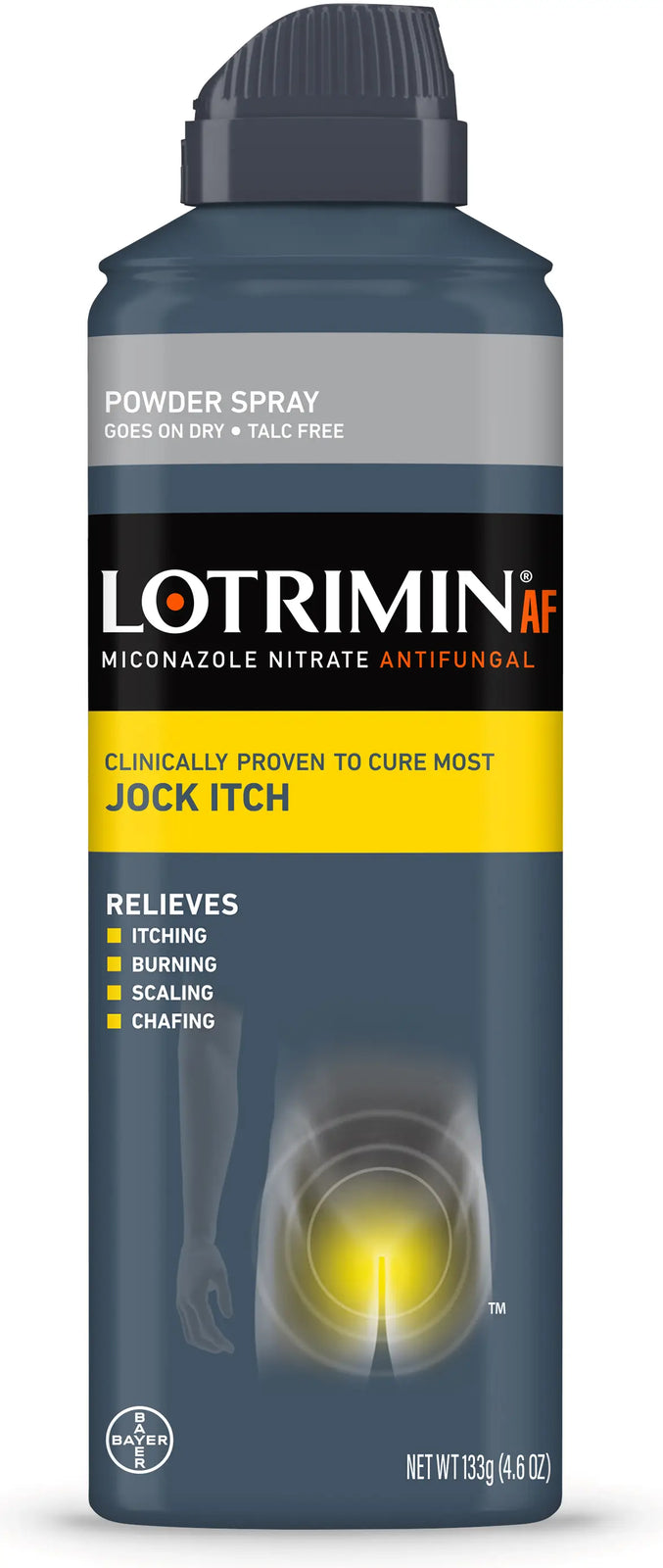 Lotrimin AF Jock Itch Powder Spray, 4.6 oz