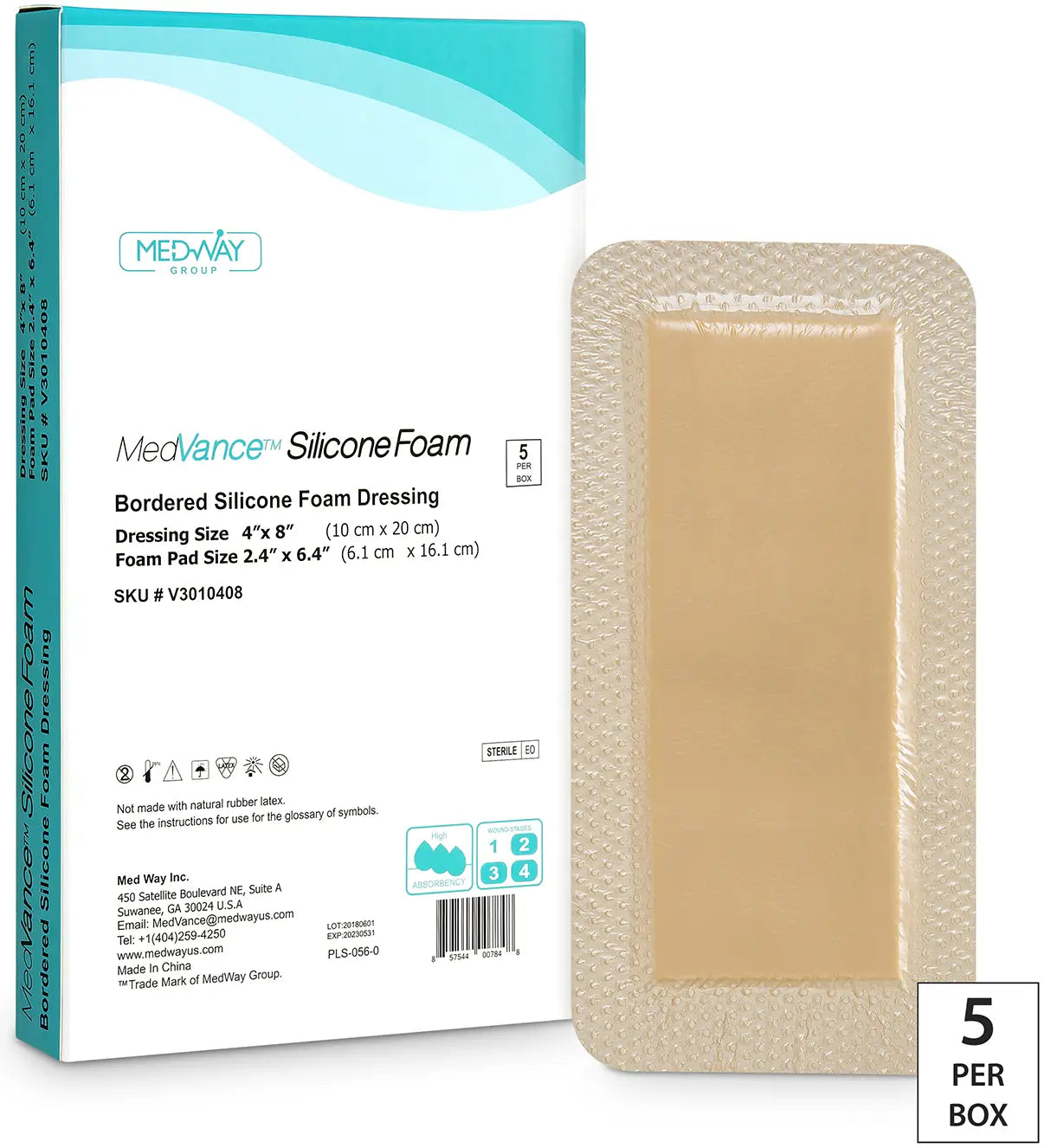 MedVance Silicone Foam Bordered Dressings