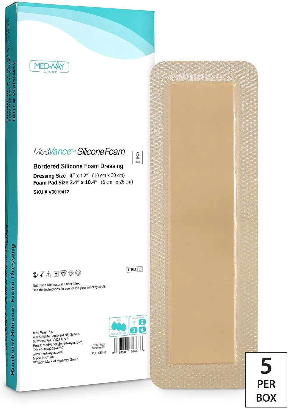 MedVance Silicone Foam Bordered Dressings