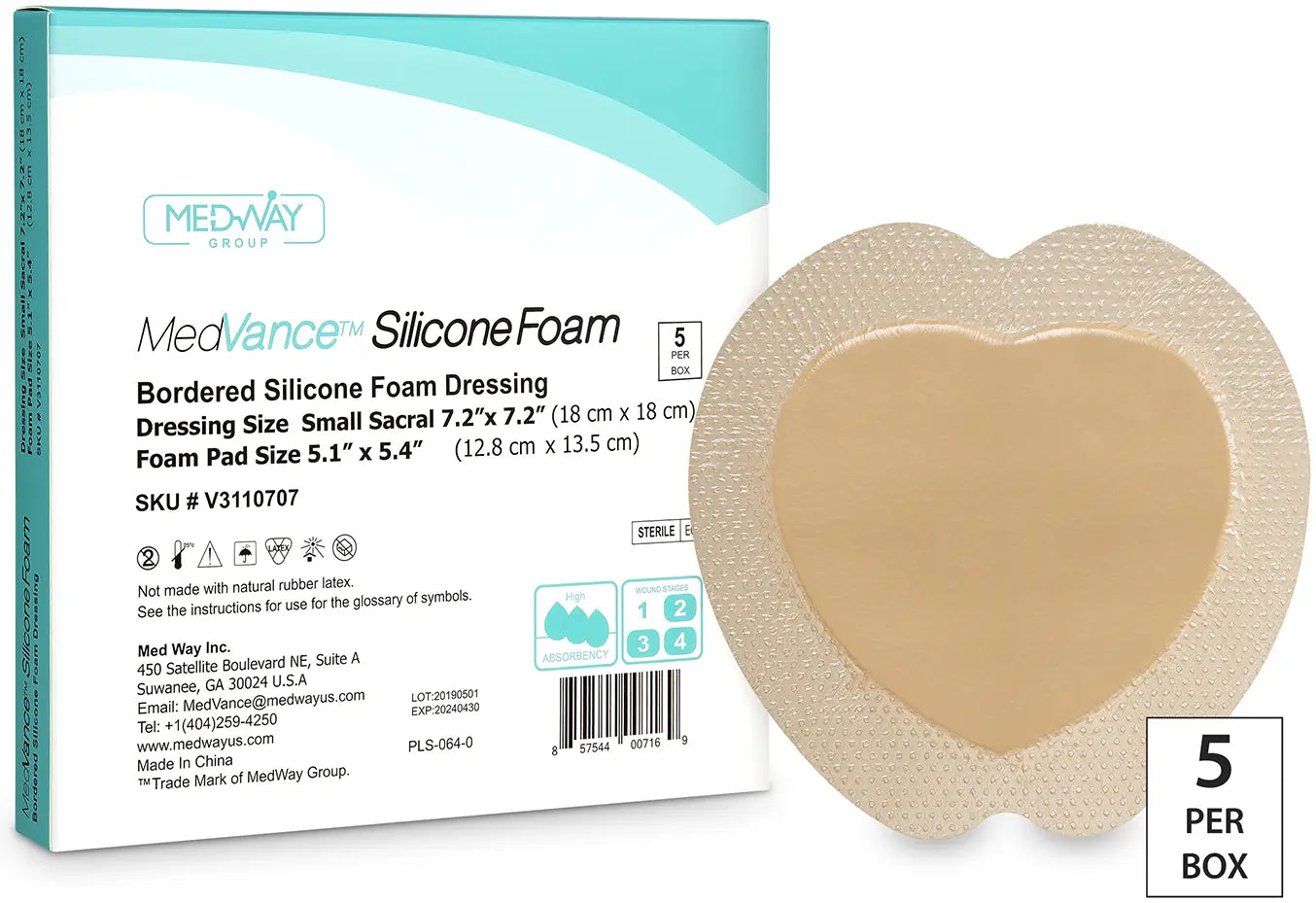 MedVance Silicone Foam Bordered Dressings