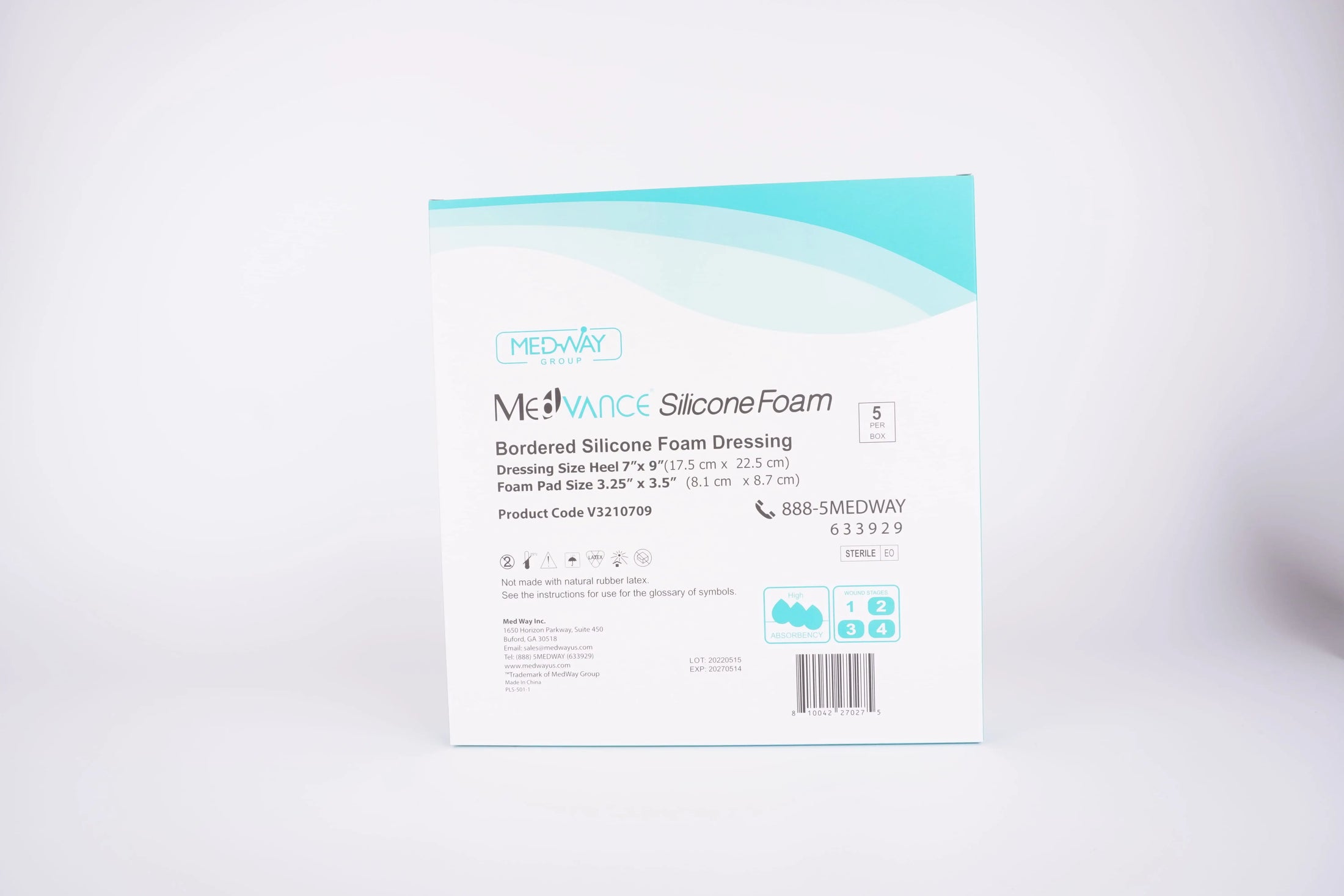 Med Way Inc. MedVance Silicone Foam Dressing
