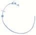 Avanos MIC Jejunal Feeding Tube - Silicone, Sterile
