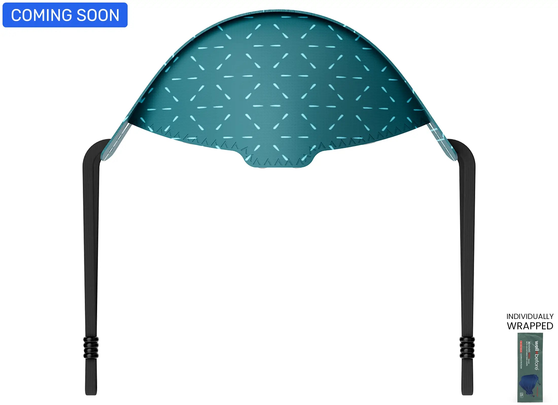 KN95 3D Pro Face Mask | Premium 3D Fit, Anti-fogging, Adjustable Ear Loops