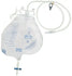 AMSure Urinary Drainage Bag with Teardrop Double-Hook and Anti-Reflux Chamber, 2000mL