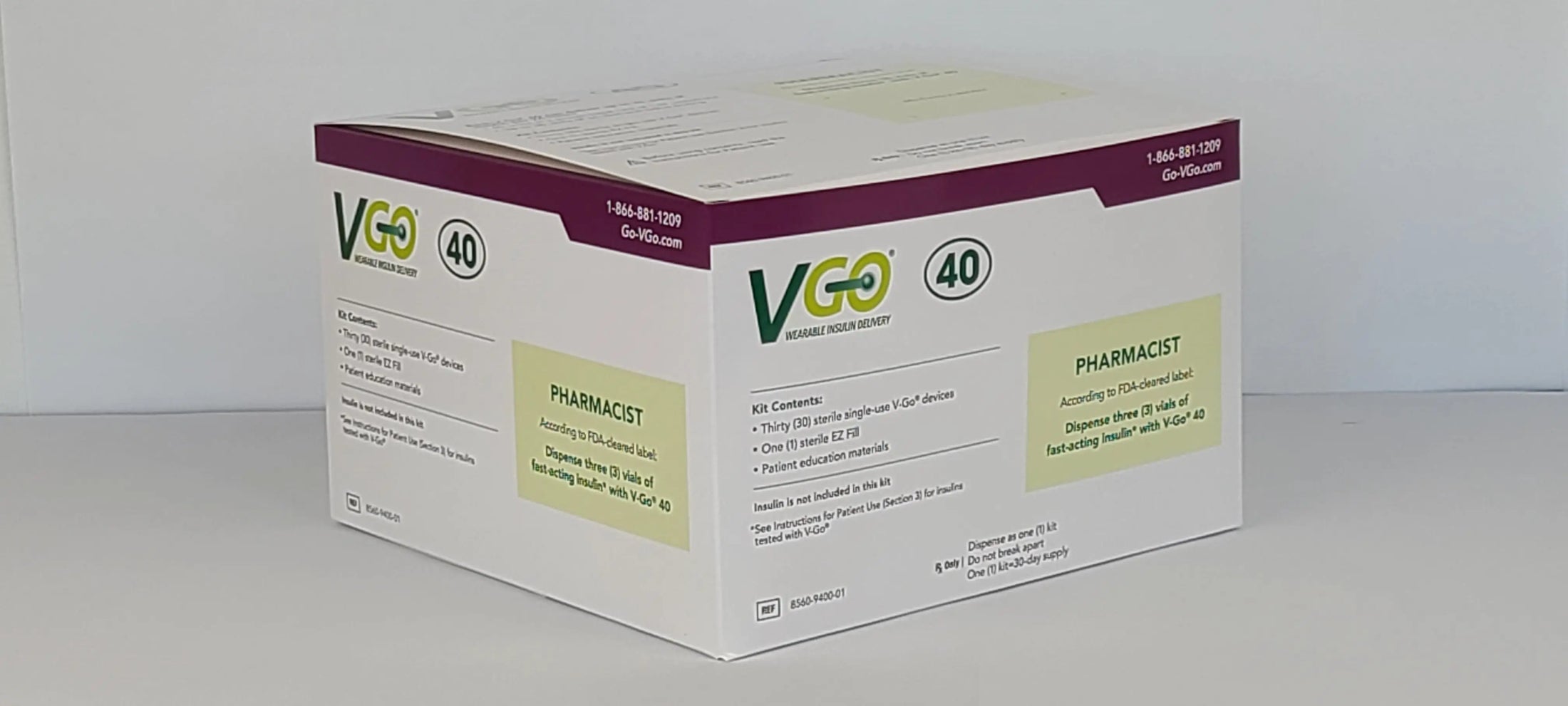 MannKind V-GO Disposable Insulin Delivery Device