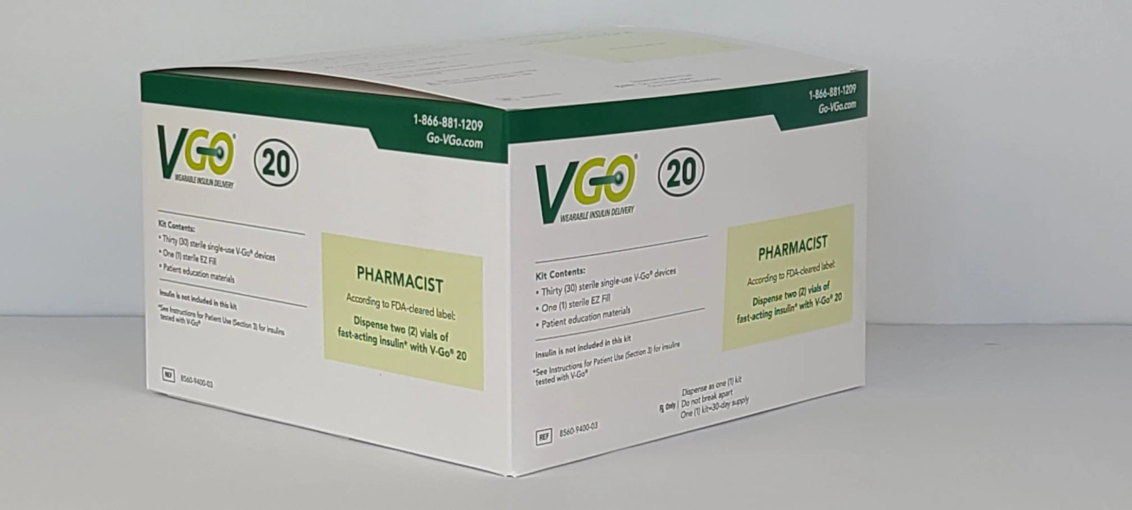 MannKind V-GO Disposable Insulin Delivery Device