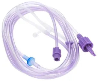 AMSure Puggle Spike Pump Set with Anti-Free Flow Valve