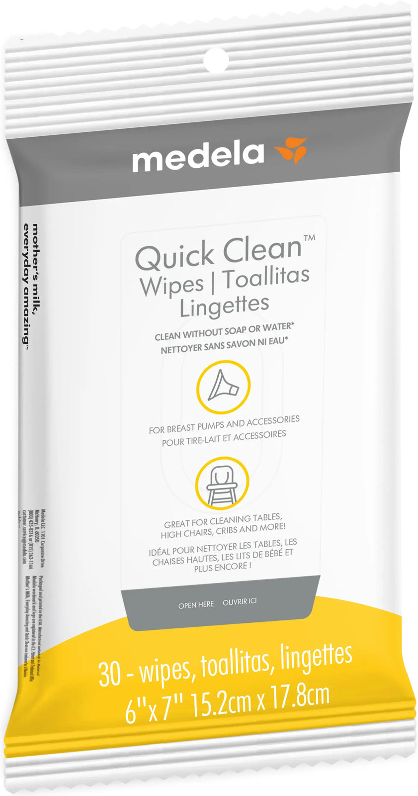 Medela Quick Clean Breast Pump Wipes and Micro-Steam Bags