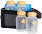 Medela Cooler Bag with 4 Breast Milk Storage Bottles
