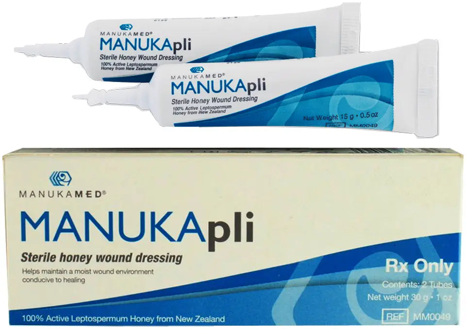 Gentell MANUKApli Sterile Medical Grade Manuka Honey
